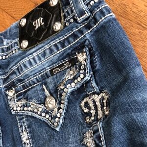 MISS ME Easy Boot denim jeans Womens 28